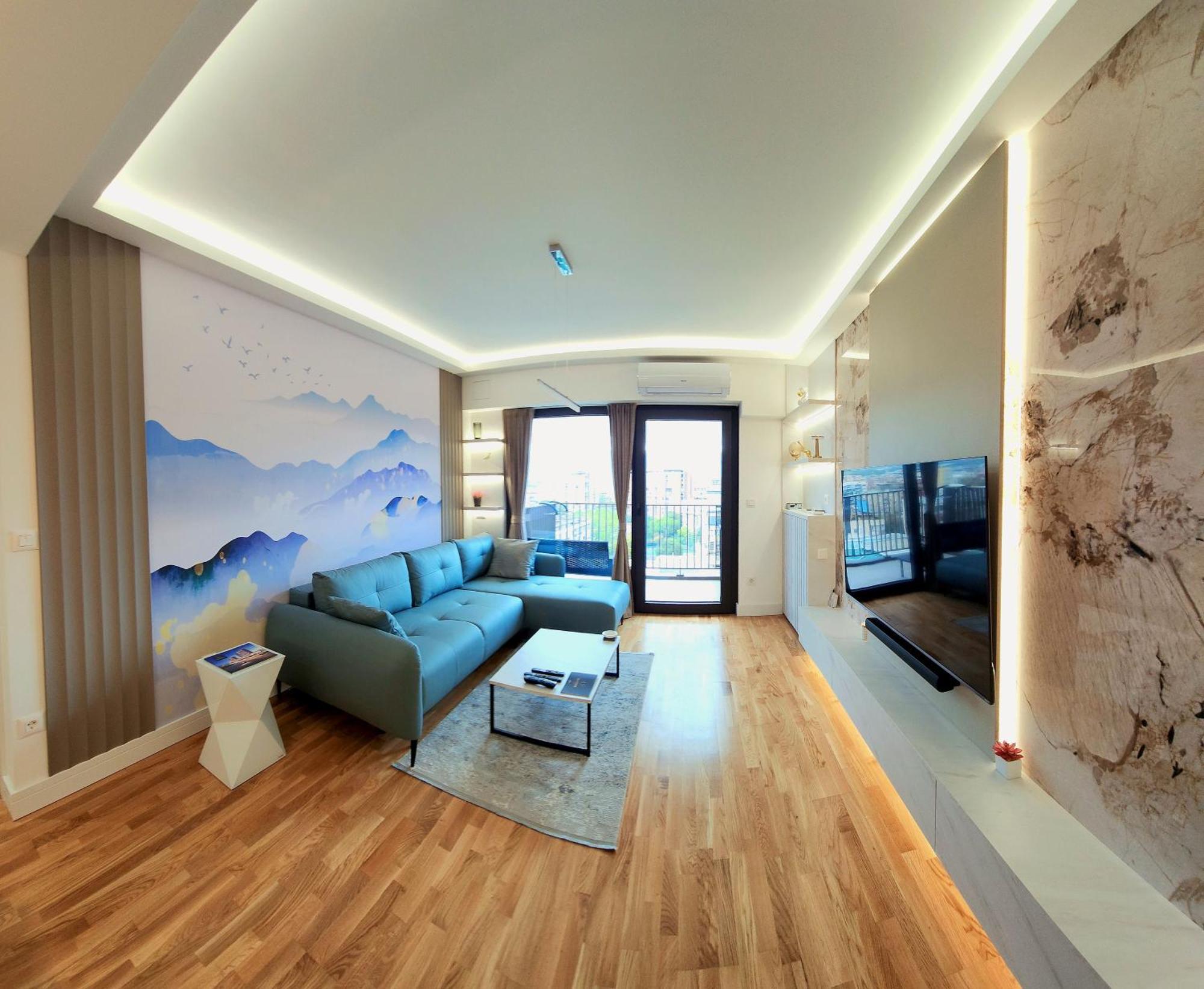 Diamond Residences 10Th Fl. Lux Apt. W/ City View Üsküp Dış mekan fotoğraf