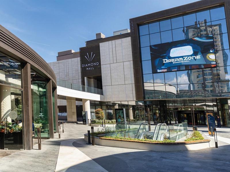 Diamond Residences 10Th Fl. Lux Apt. W/ City View Üsküp Dış mekan fotoğraf